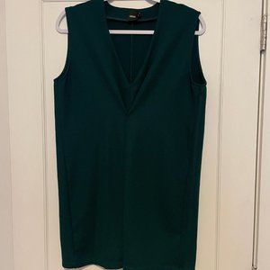ASOS Green Sleeveless Straight Mini Dress Size 12